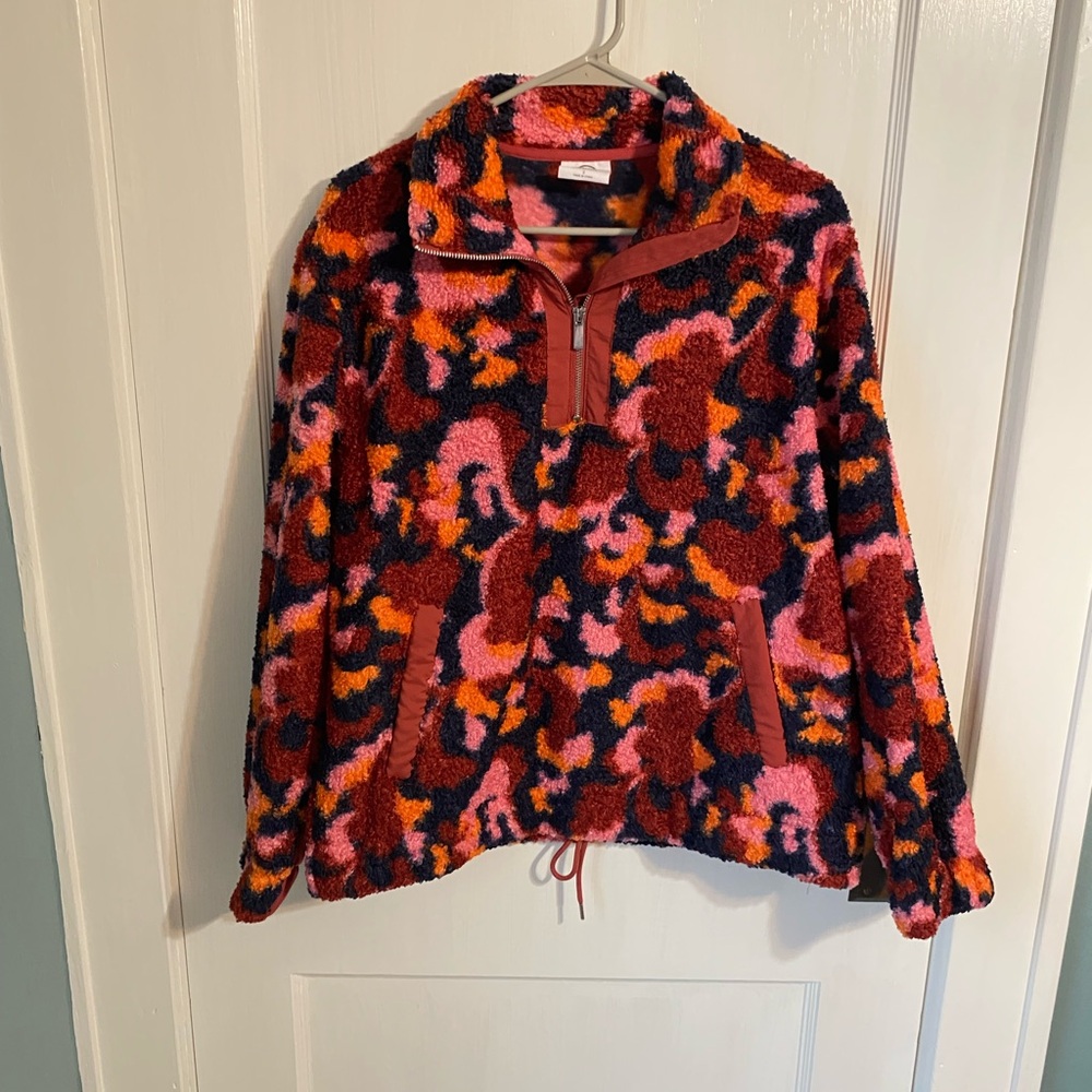 SAGE fleece pull over